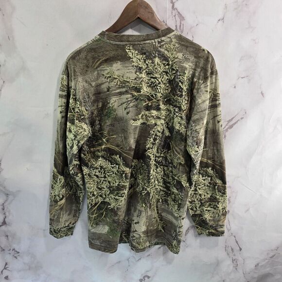 Redhead T Shirt Mens Small Advantage Max 1 Long Sleeve Cotton Camo Grassland - Picture 5 of 11